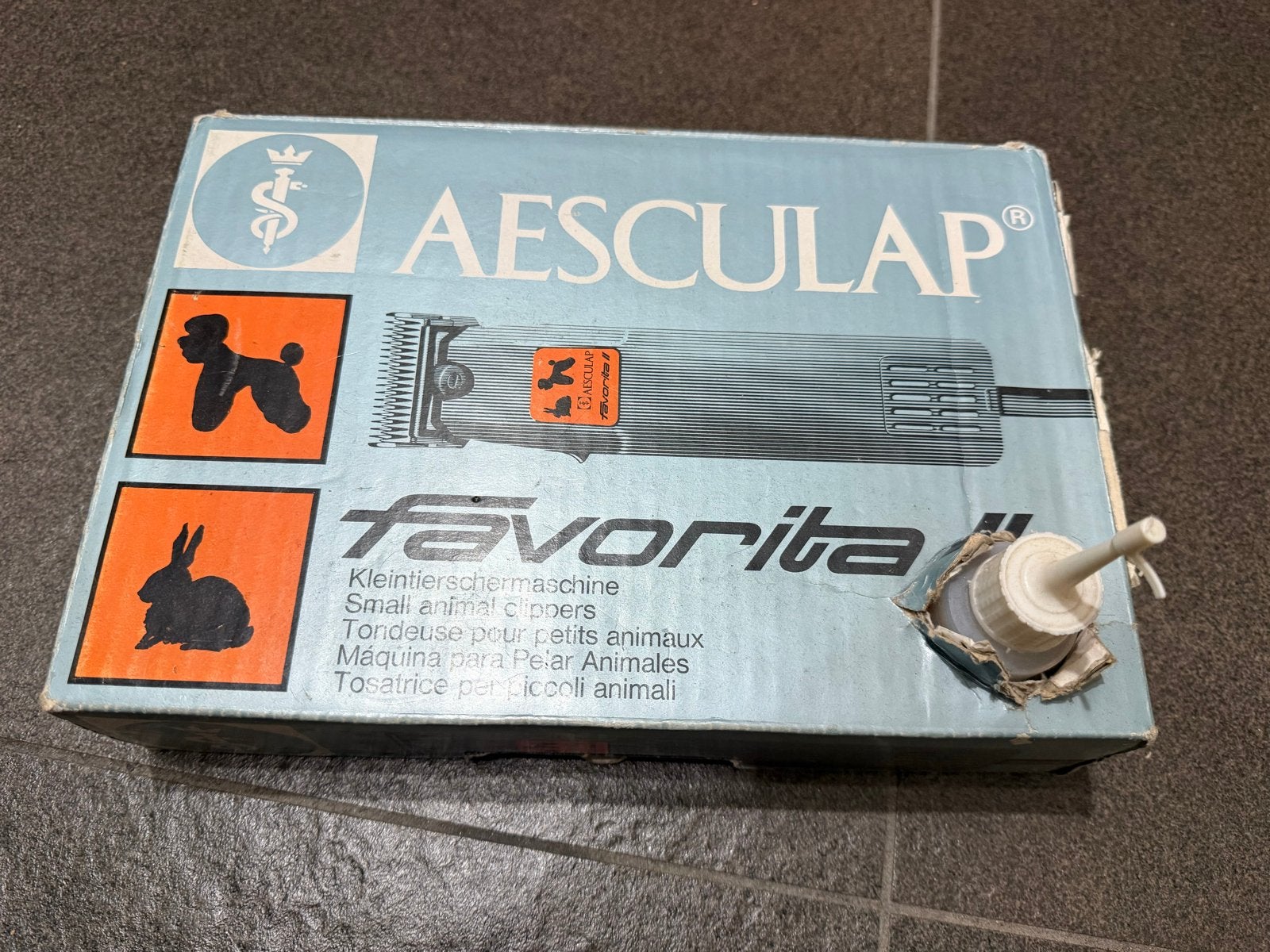 Aesculap favorita 2 dieren tondeuse, Dieren en Toebehoren, Ophalen, Gebruikt