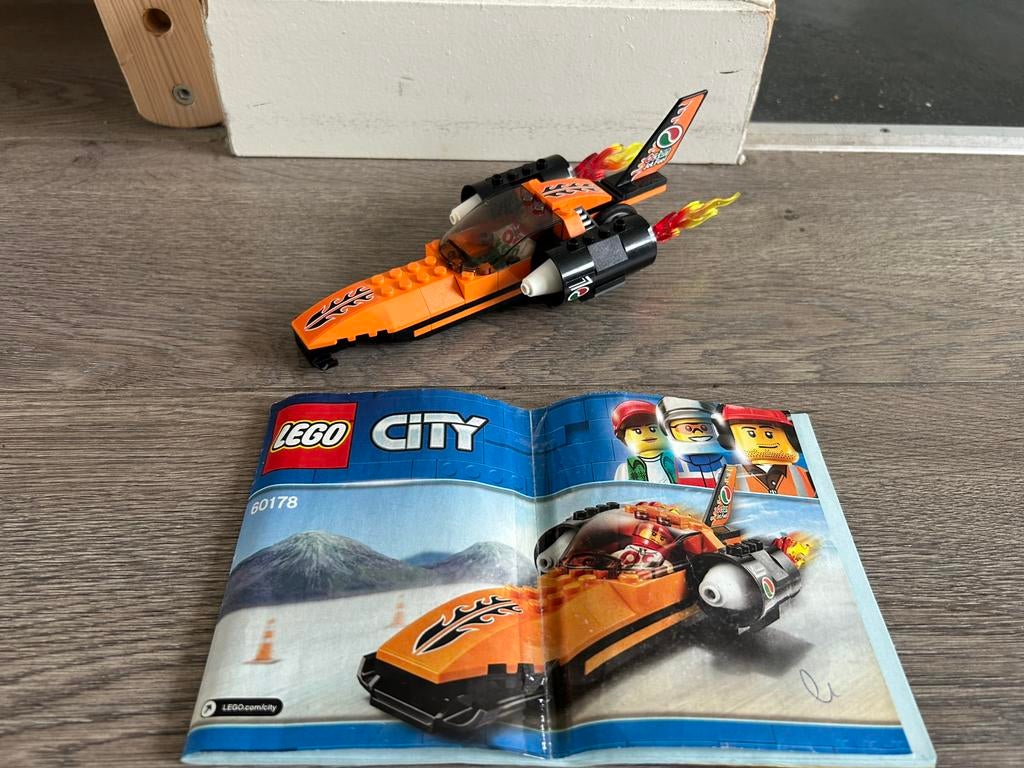 Lego City 60178 Snelheids Record Auto, City, Lego, Ophalen of Verzenden, Zo goed als nieuw
