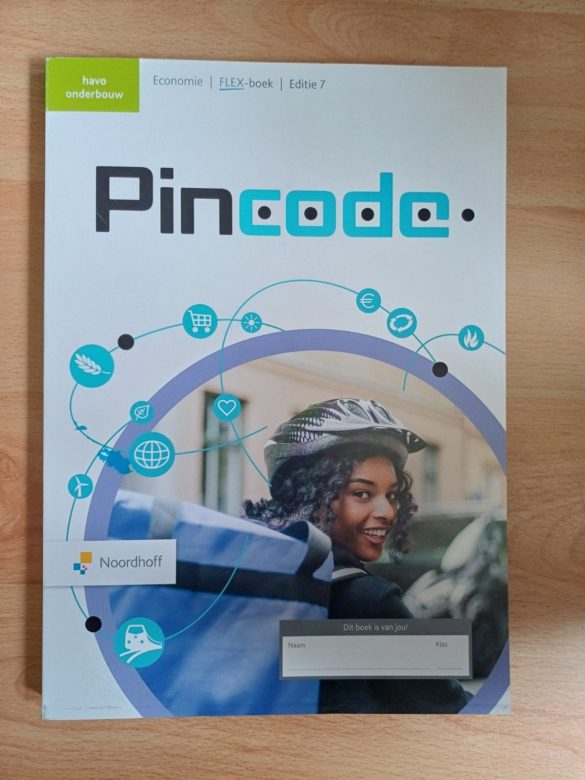 Pincode Economie FLEX-boek HAVO onderbouw Editie 7, Ophalen of Verzenden, Zo goed als nieuw, HAVO, Economie