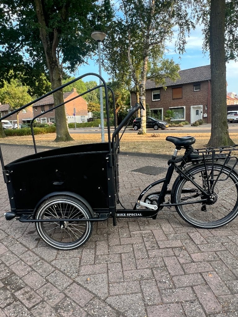 Vogue Troy Bakfiets Elektrisch, 4 kinderen of meer, Elektrisch, Zo goed als nieuw, Schijfrem