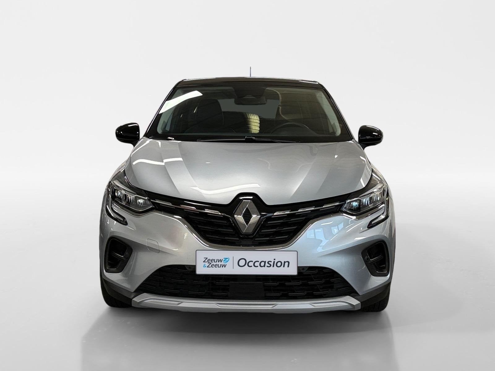 Renault Captur 1.6 E-Tech Hybrid 145 Intens AUTOMAAT AIRCO C, Auto's, 12 maanden, Gebruikt, Leder en Stof, Parkeersensor