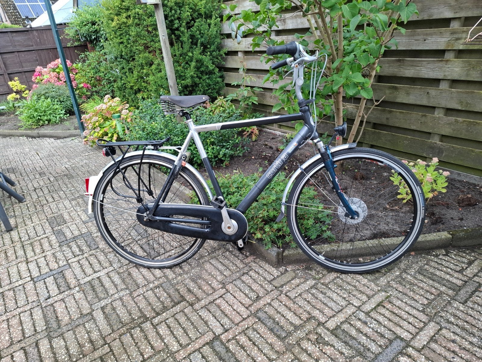 Cortina Herenfiets, frame 61cm.kleur-grijs -zilver, 57 tot 61 cm, Ophalen of Verzenden, Gebruikt, Overige merken