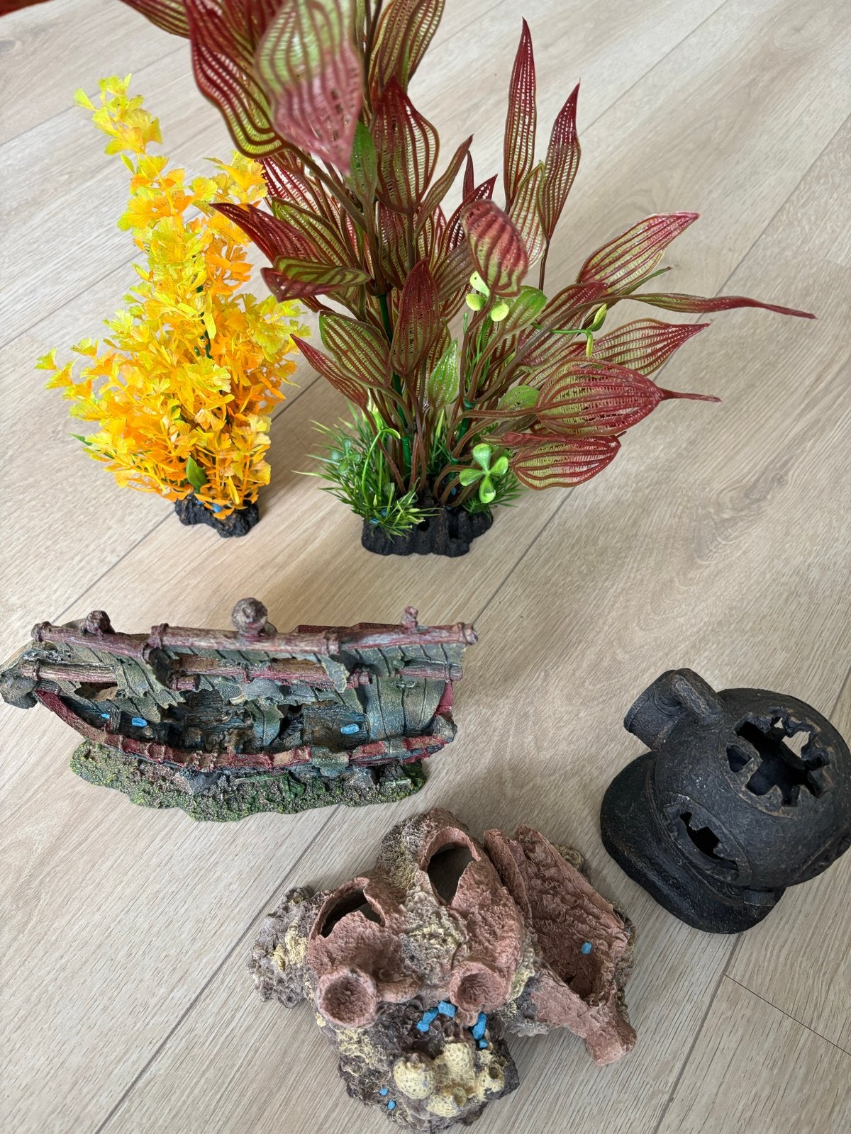 Aquarium met toebehoren, Decoratie, Gebruikt, Verwarming, Ophalen of Verzenden