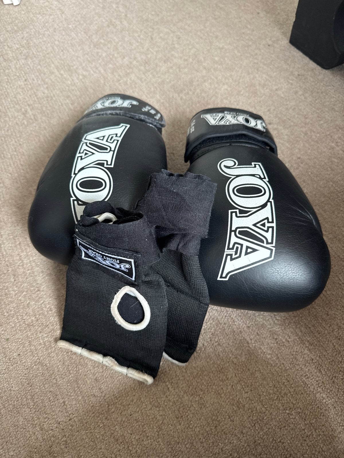 Joya bokshandschoenen en binnenhandschoenen, Ophalen of Verzenden, Gebruikt, Bokshandschoenen