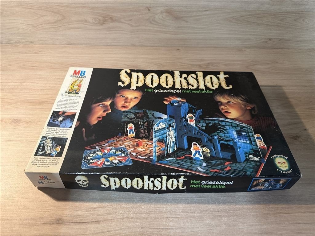 spookslot het griezelspel met veel aktie orgineel - s6588, Verzenden, Zo goed als nieuw