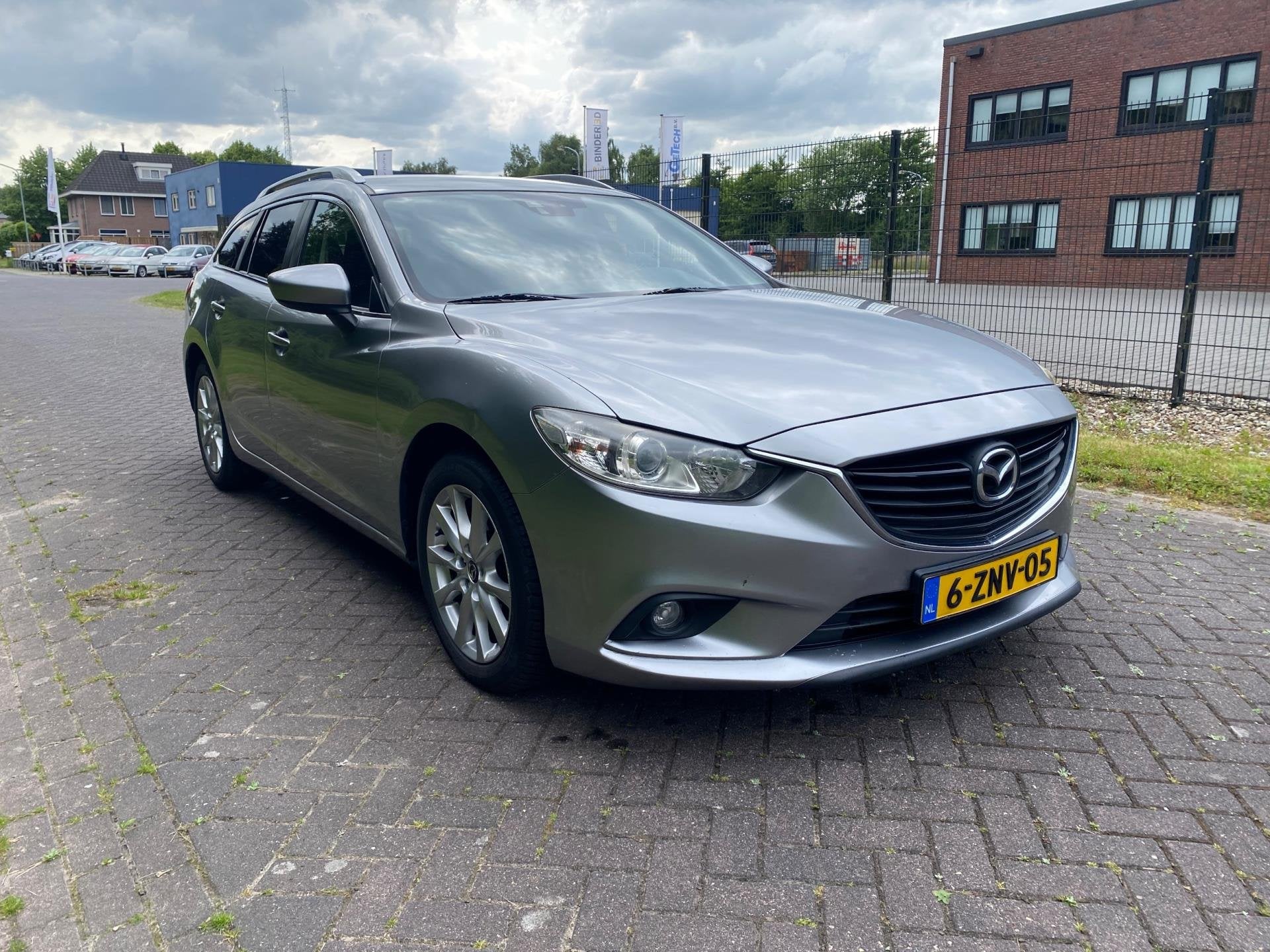Mazda 6 Sportbreak 2.2D Skylease | Airco | NAP, Auto's, Voorwielaandrijving, Gebruikt, Euro 6, 4 cilinders