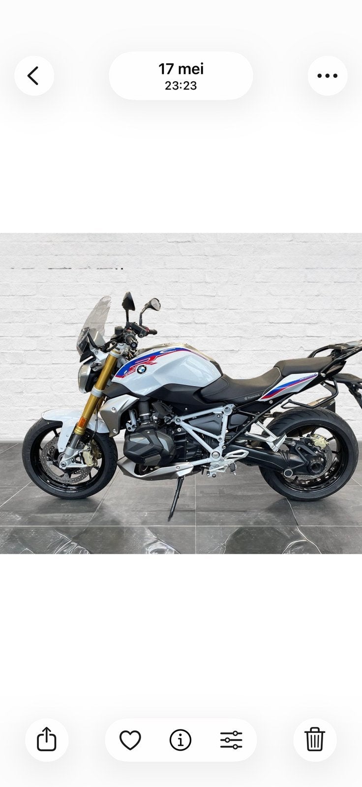BMW R 1250 R Sport – Bouwjaar 2022 – € 14.750, Motoren, Particulier, Toermotor