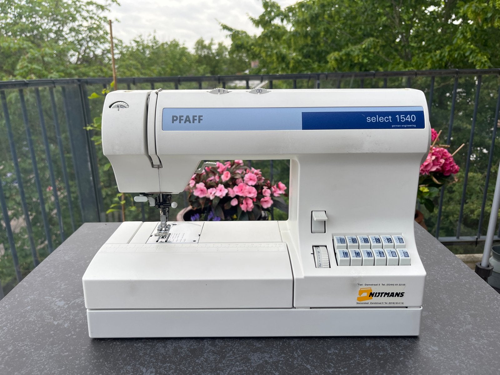 PFAFF select 1540 naaimachine - Zo goed als nieuw, Ophalen, Gebruikt, Naaimachine, Pfaff