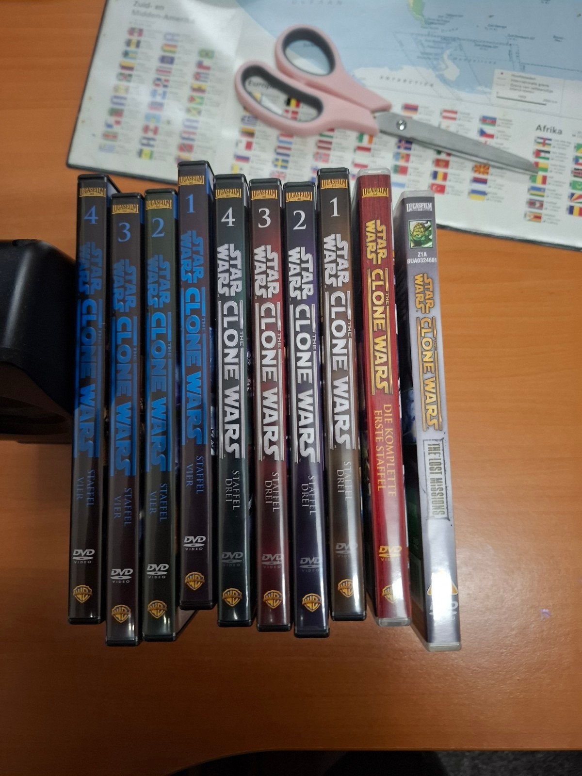 Star Wars: The Clone Wars DVD Collectie (Diverse Seizoenen), Cd's en Dvd's, Gebruikt, Science Fiction en Fantasy, Ophalen of Verzenden