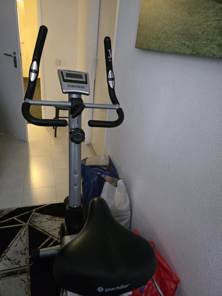 Sportsline hometrainer indoor fiets+ senseo koffie machine, Sport en Fitness, Ophalen of Verzenden, Zo goed als nieuw, Benen, Hometrainer