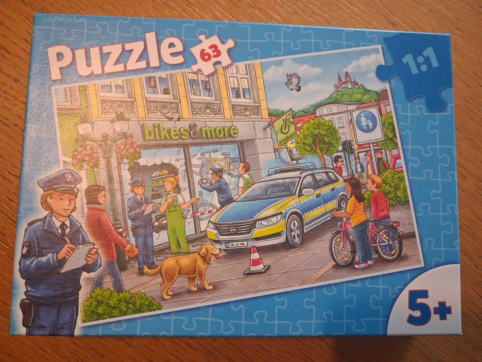 Leuke kinderpuzzel, Ophalen of Verzenden, Meer dan 50 stukjes, Zo goed als nieuw, 4 tot 6 jaar