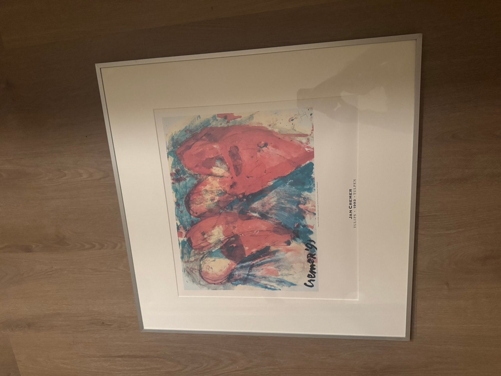 Jan Cremer - tulpen 1993, Ophalen of Verzenden