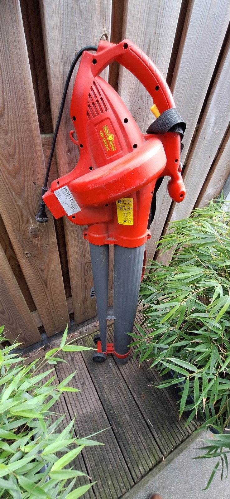 Wolf Garten LBV 2600 E elektrische bladblazer, Ophalen of Verzenden