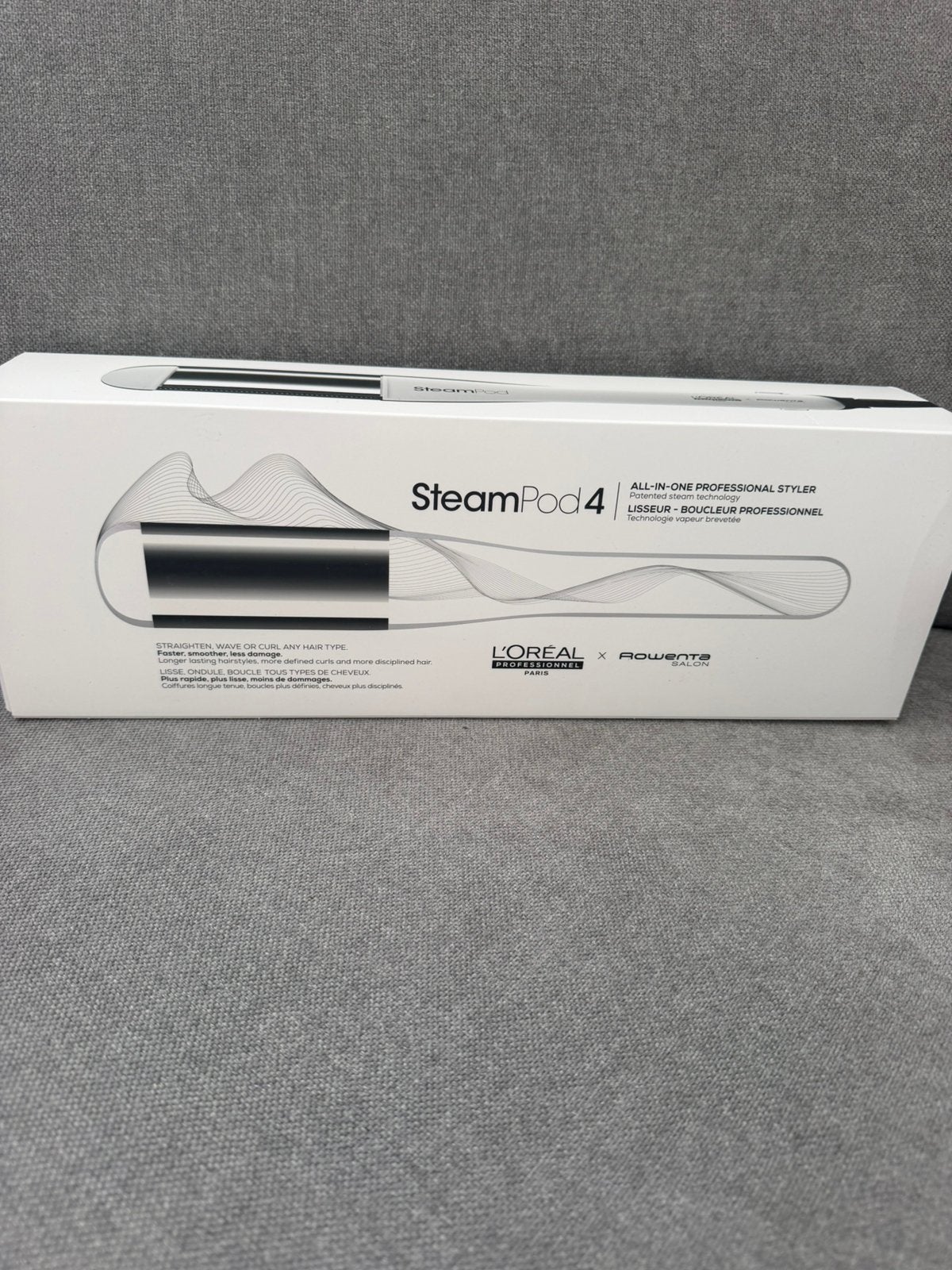 Steampod 4 All-in one professional styler, Ophalen of Verzenden, Zo goed als nieuw, Krultang of Stijltang