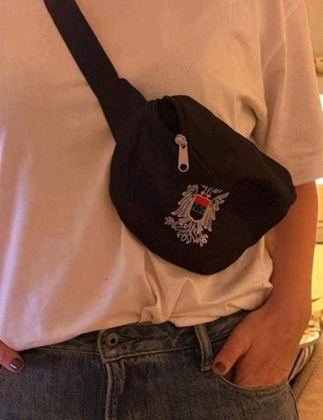 Nec crossbody heuptas, Ophalen of Verzenden, Nieuw, Zwart, Schoudertasje