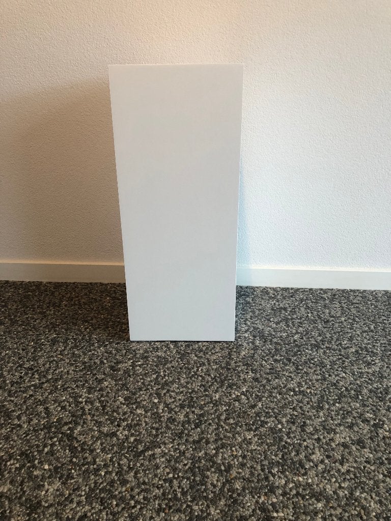 Strakke Witte Naadloze Sokkel Pilaar Kolom op maat 90x30x30, Ophalen of Verzenden, Nieuw