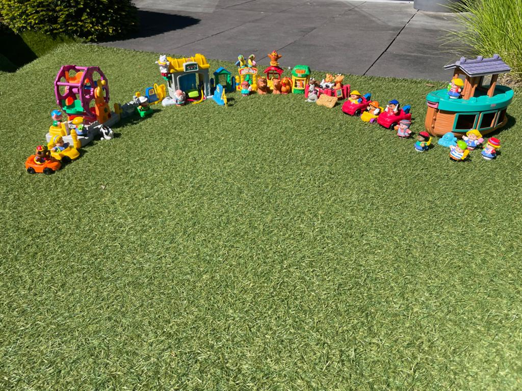 Grote Fisher-Price Little People collectie, Ophalen of Verzenden, Gebruikt, Jongen of Meisje