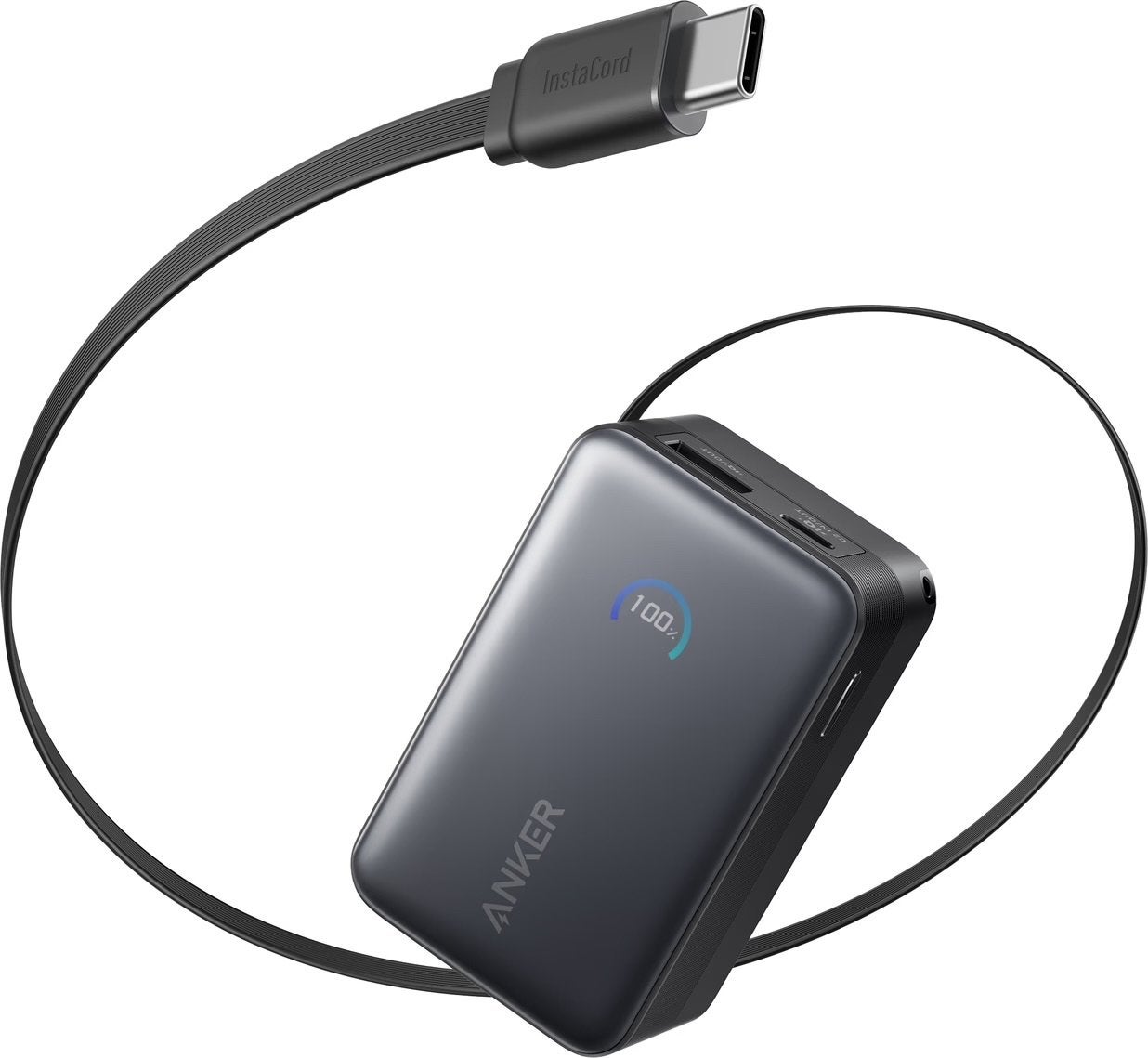 Anker Nano Power Bank met USB-C kabel, Ophalen, Nieuw
