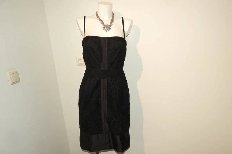 Dolce & Gabbana eerstelijns jurk soort kant look zijdeNieuw, Dolce & Gabbana, Verzenden, Zwart, Nieuw