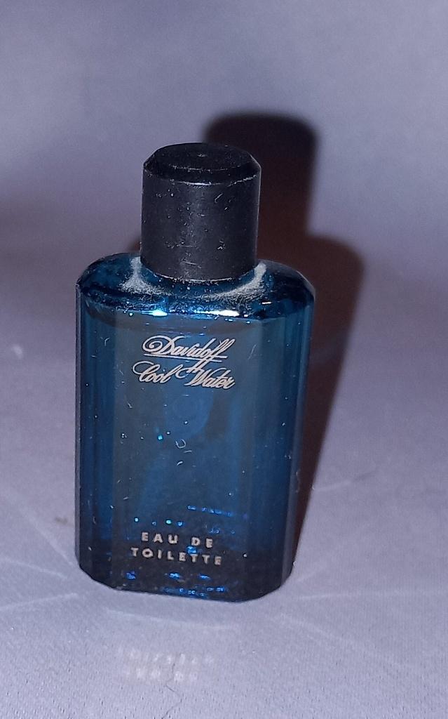 Volle parfum mini Davidoff coolwater man, Ophalen of Verzenden, Zo goed als nieuw, Miniatuur, Gevuld