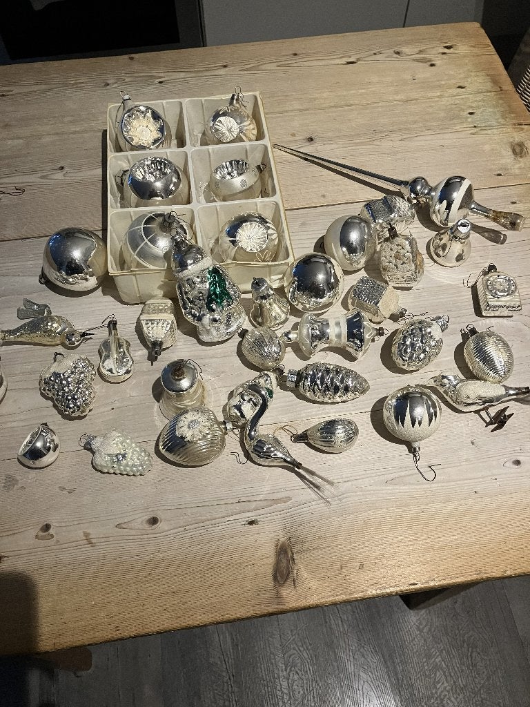 oude Kerstballen, Ophalen, Gebruikt