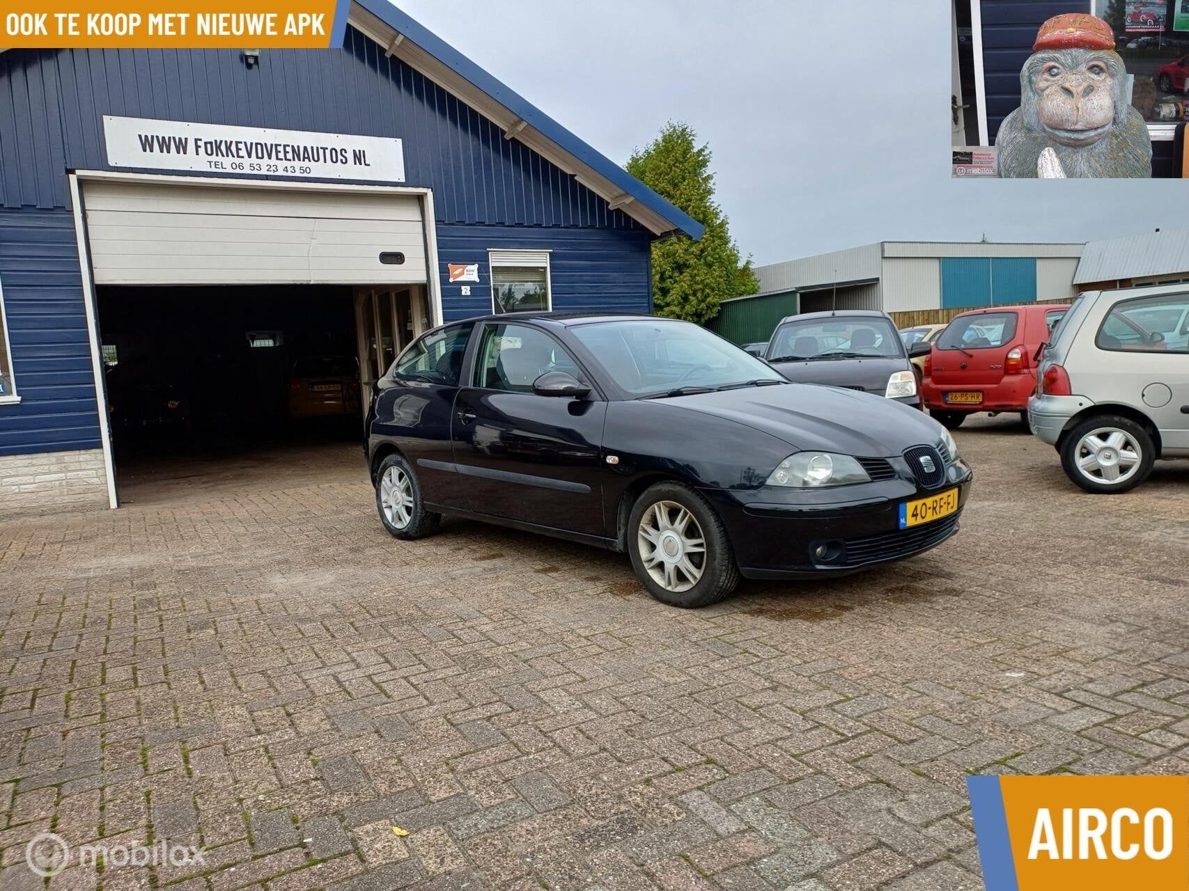 Seat Ibiza 1.4-16V Reference Garantie, alle inruil mogelijk, Voorwielaandrijving, Elektrische ramen, 4 cilinders, Origineel Nederlands