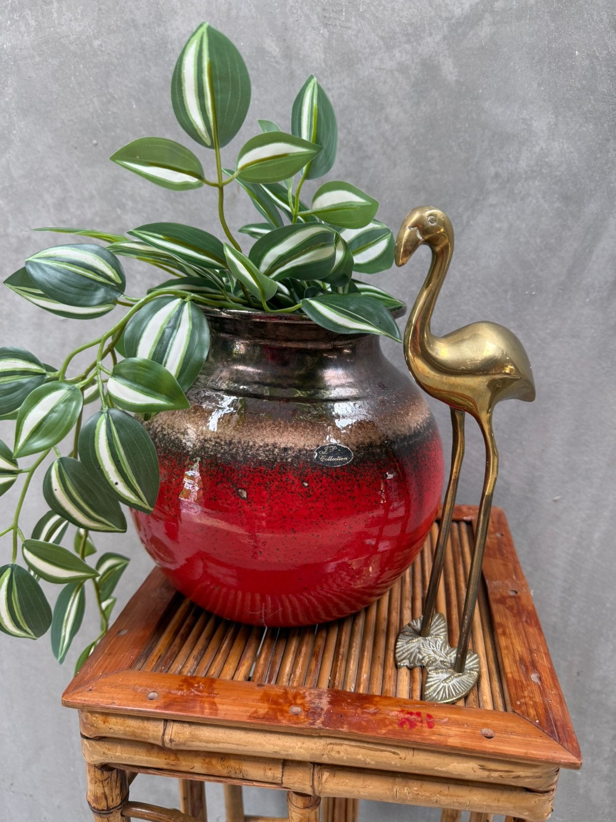 Vintage vaas, Q, Q, Ophalen of Verzenden, Zo goed als nieuw