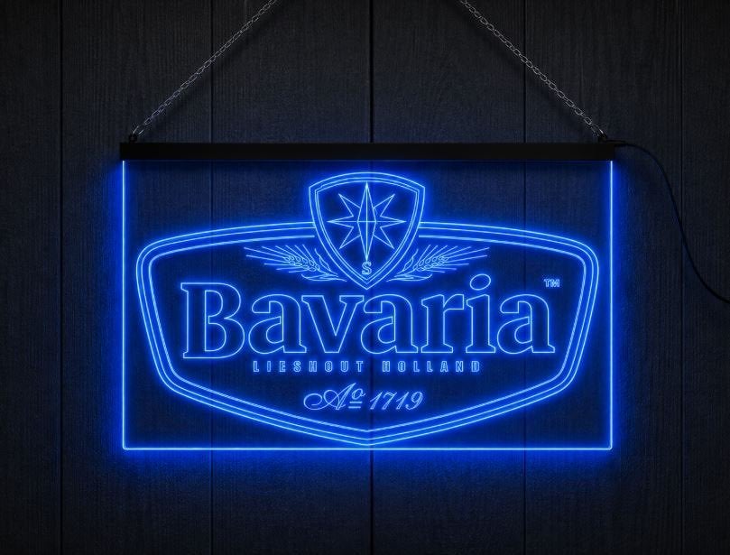 Led bord Bavaria, Ophalen of Verzenden, Nieuw, Lichtbak of (neon) lamp
