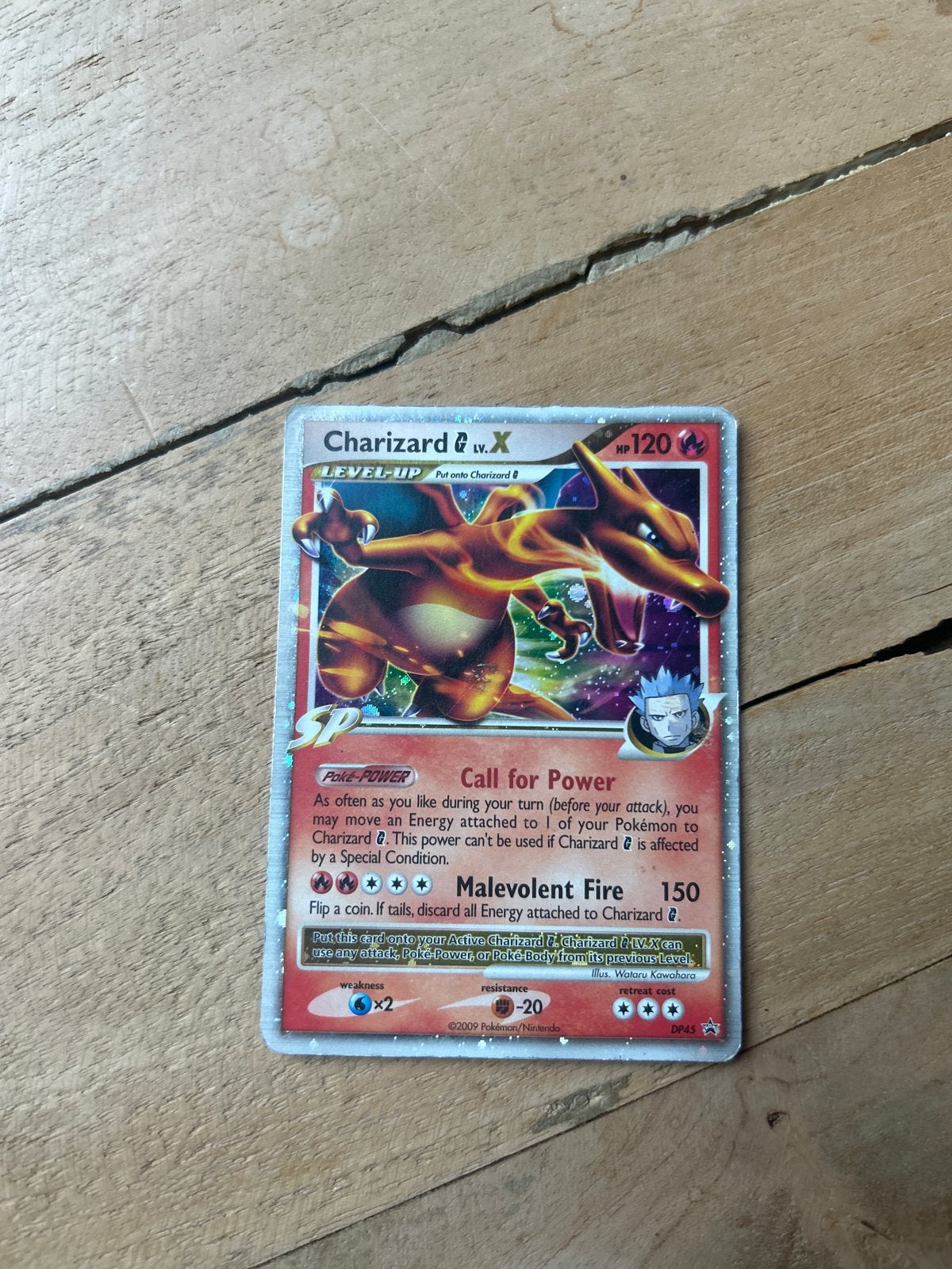Charizard G Lv.X Pokémon kaart - Zeer zeldzaam, Ophalen of Verzenden, Gebruikt, Losse kaart