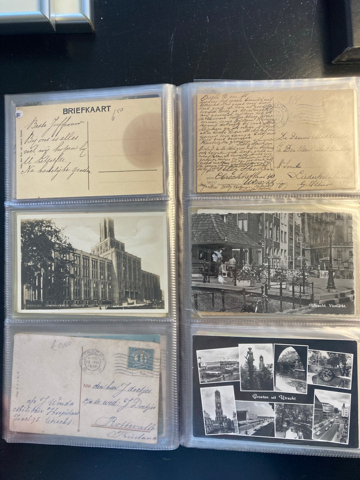 Collectie van 125 Oude Ansichtkaarten van Utrecht, Ophalen of Verzenden, 1920 tot 1940, Utrecht