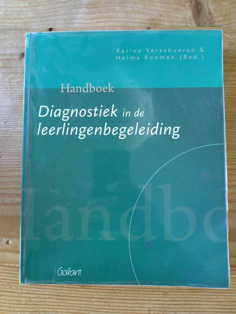 Handboek Diagnostiek in de leerlingenbegeleiding, Boeken, Studieboeken en Cursussen, Ophalen of Verzenden, Zo goed als nieuw, Gamma