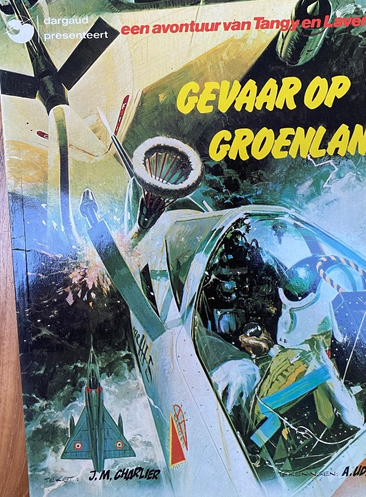 6X STRIPBOEK AVONTUUR van TANGY en LAVERDURE, Boeken, Stripboeken, J.M. Charlier, Ophalen of Verzenden, Zo goed als nieuw, Meerdere stripboeken