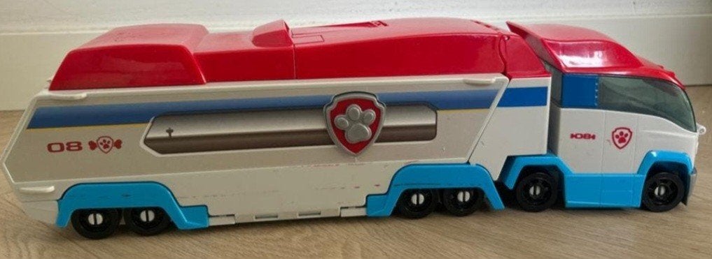 paw patrol bus, Ophalen