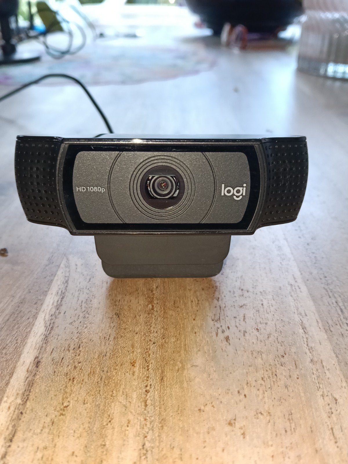 Logitech 1080p webcam, Verzenden, Nieuw, Monitorclip, Logitech Logi