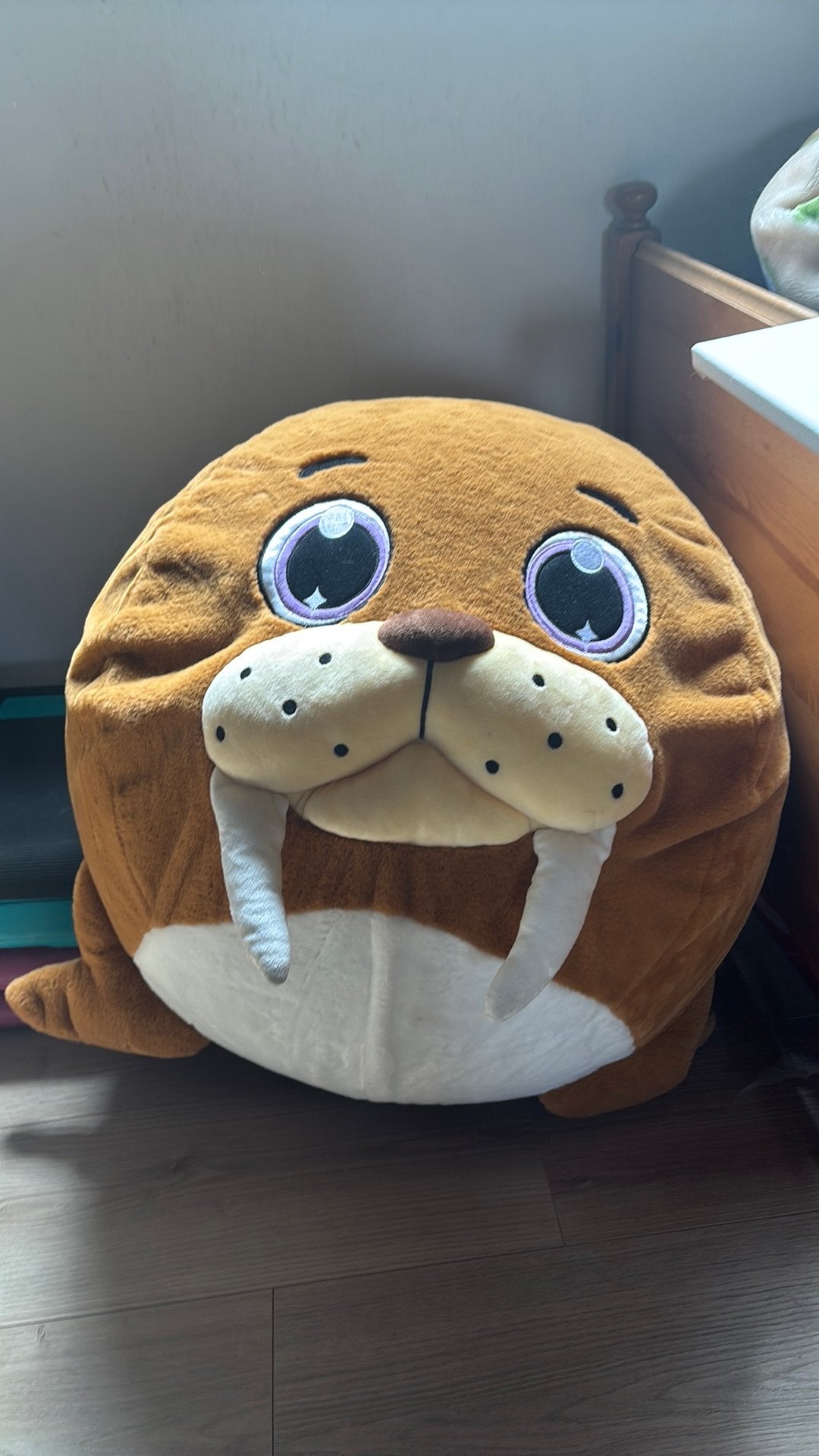 Knuffel Walrus XXL, Ophalen, Zo goed als nieuw