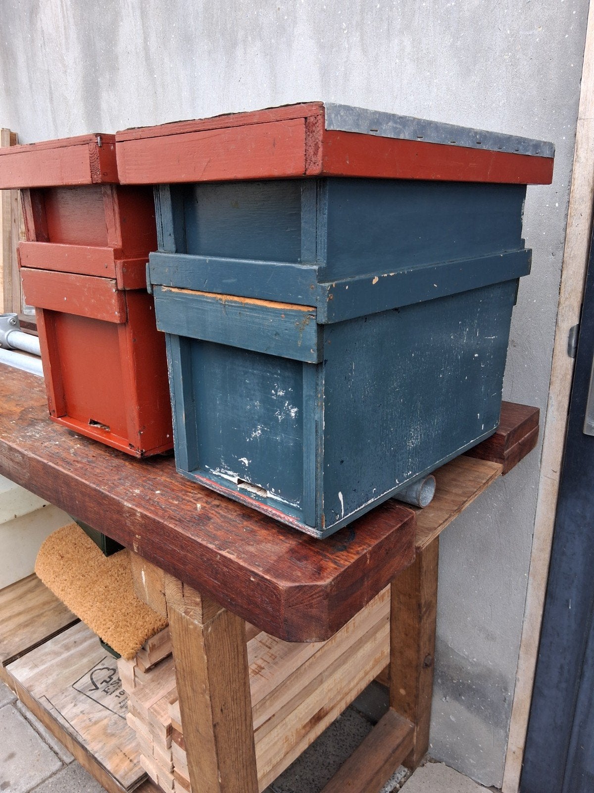 Bijenkasten 6 raams NL simplex, Dieren en Toebehoren, Insecten en Spinnen, Bijen