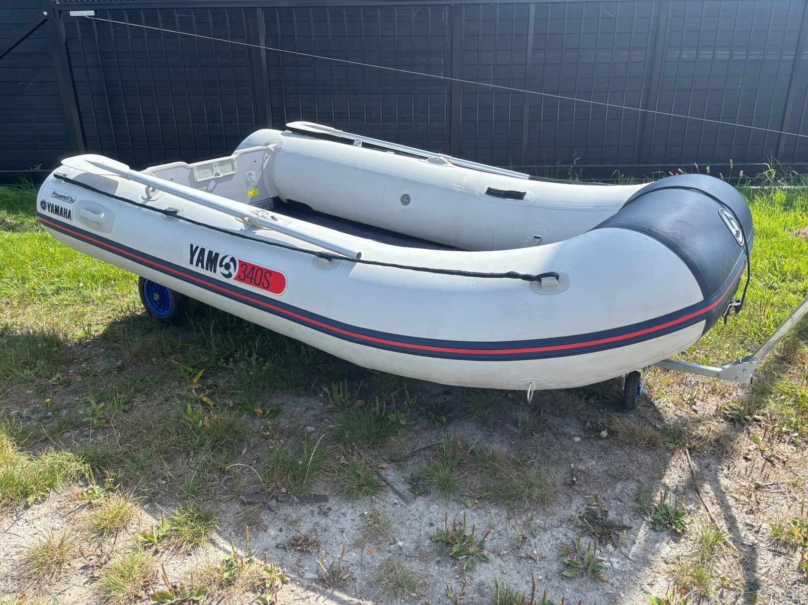 Mooie Yam 340 S met Yamaha 5 pk 4 takt motor, Watersport en Boten, Ophalen, Aluminium, Yam, Zo goed als nieuw