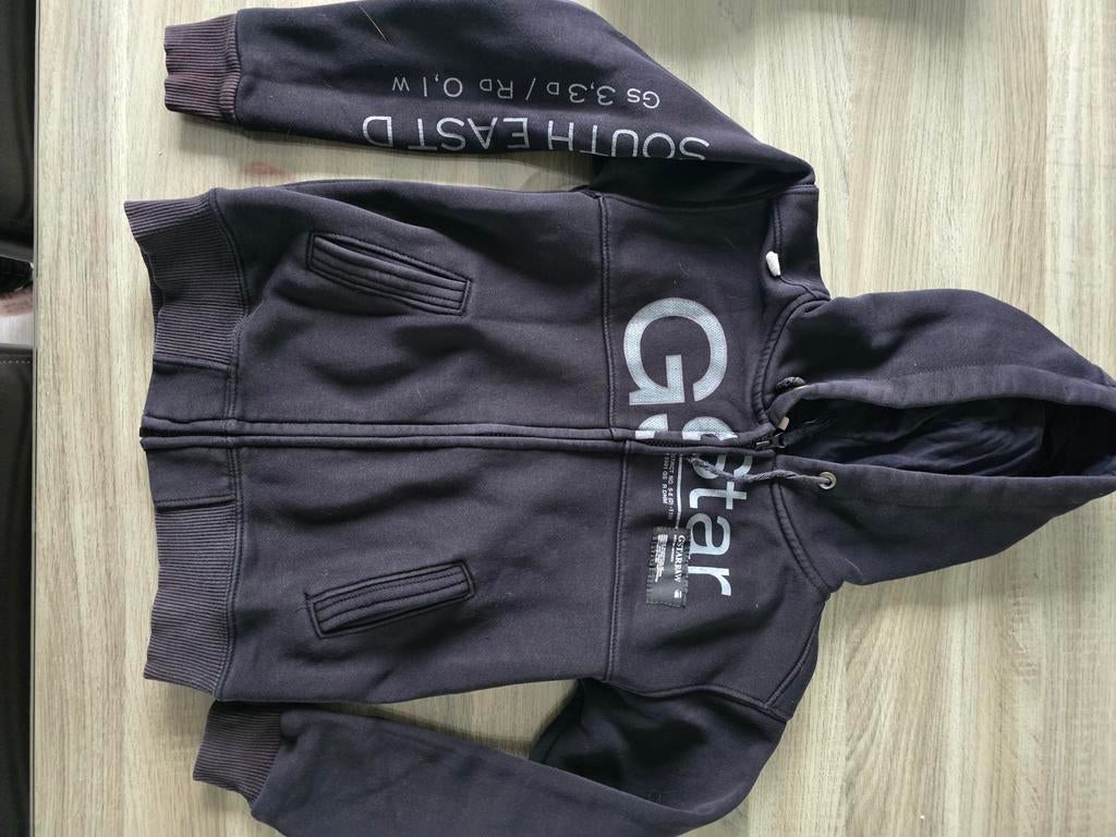 Gstar vest en Hummel jas maat 140, Gebruikt, Trui of Vest, Jongen, Ophalen of Verzenden