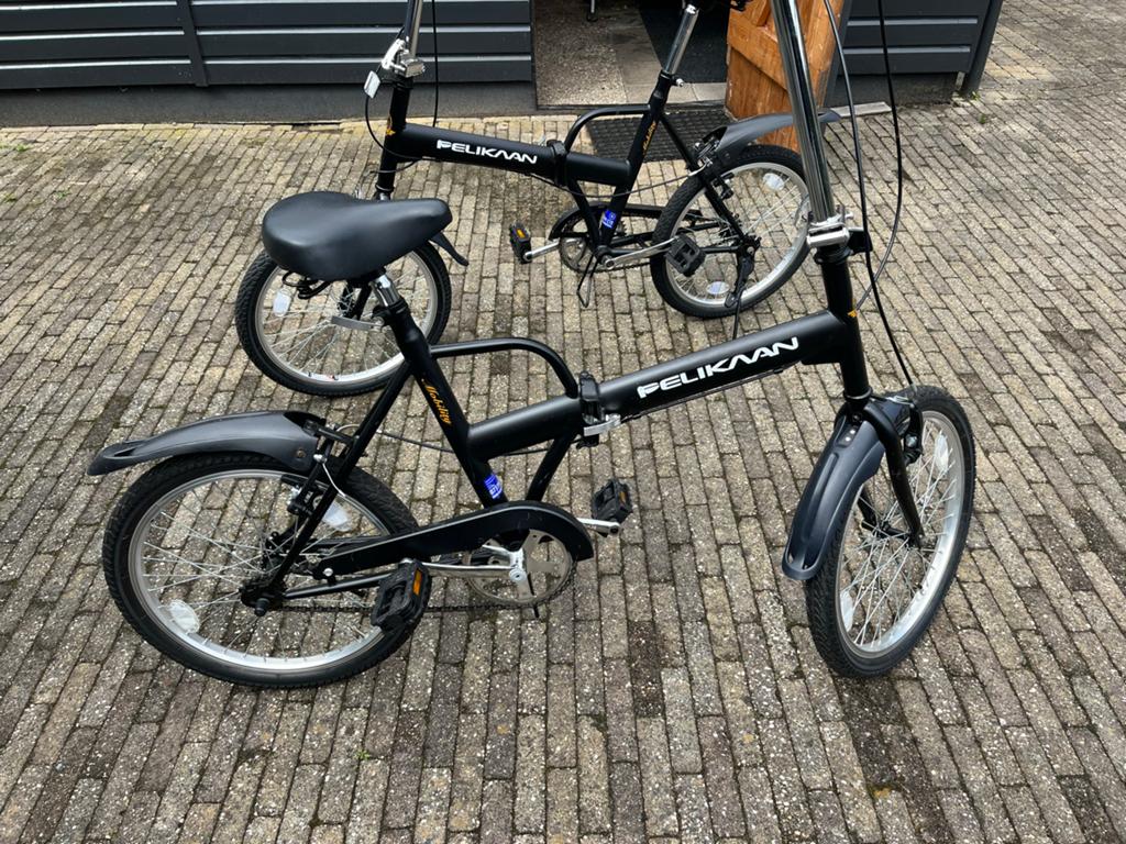Pelikaan Opvouwbare Fietsen - Set van 2, Gebruikt, Ophalen, Overige merken, Totaal opvouwbaar