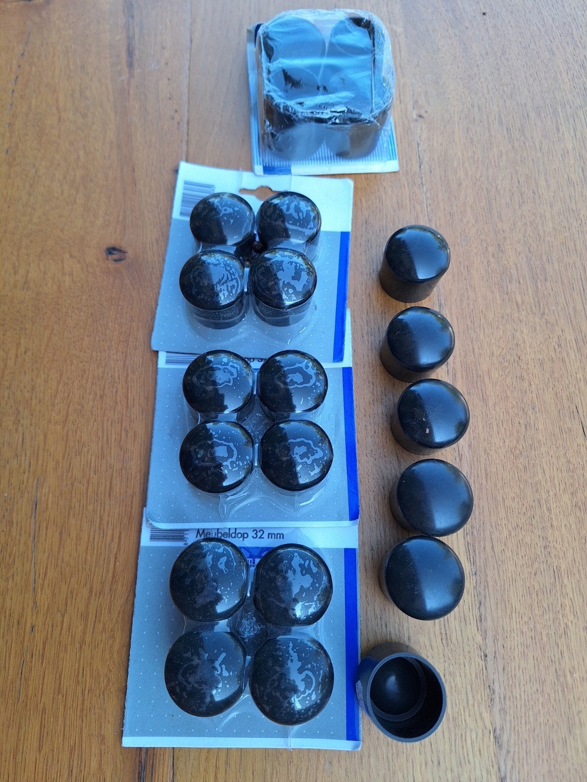 Meubeldoppen 32mm - 22 stuks - Nieuw, Ophalen of Verzenden, Nieuw