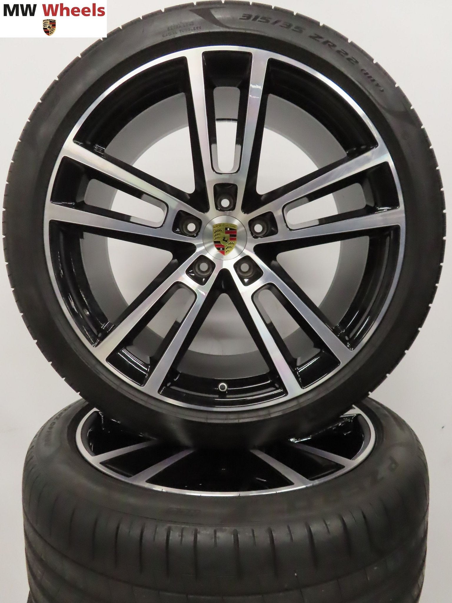 Porsche Cayenne 2025 coupe 22 inch velgen met zomerbanden, Gebruikt, -, 285 mm, -