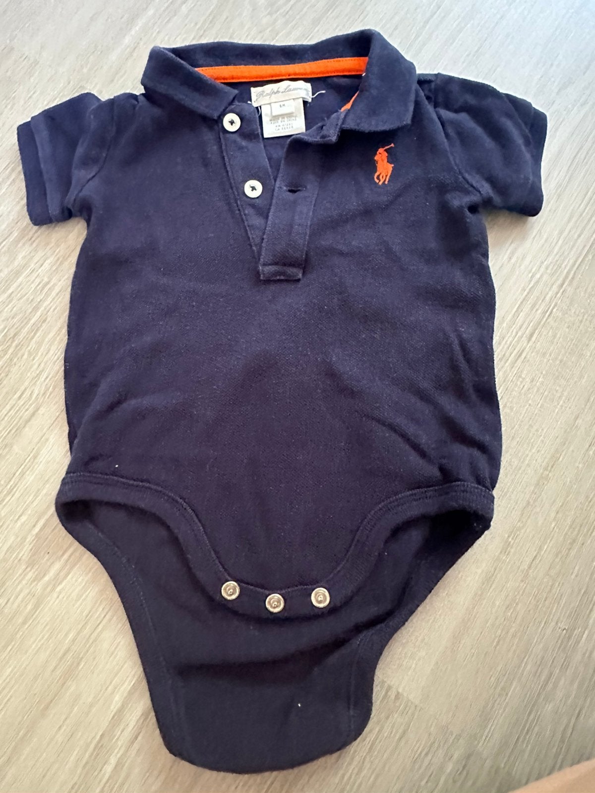 Ralph Lauren body maat 6 M, Ophalen, Zo goed als nieuw, Jongetje of Meisje, Jasje