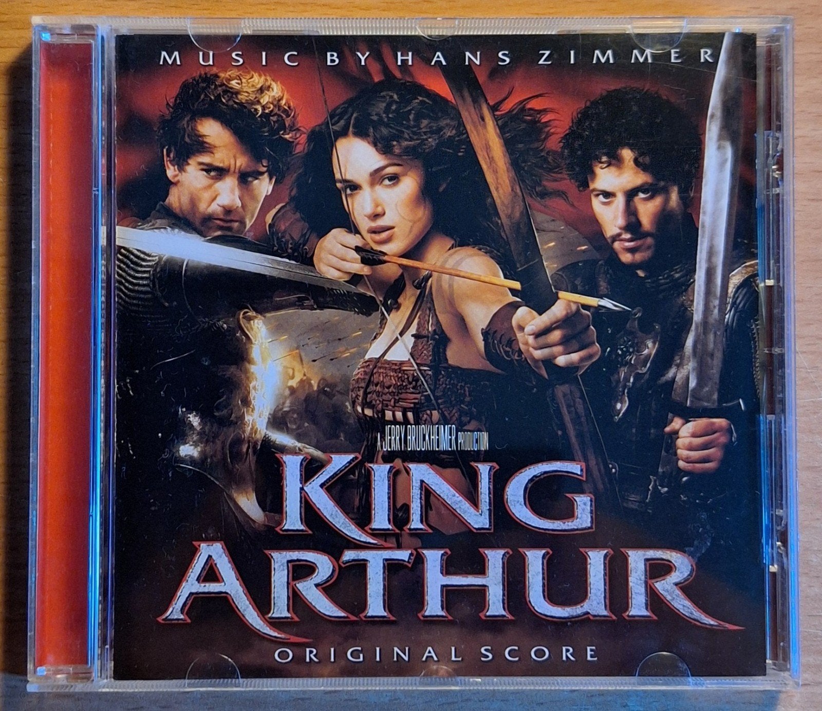 Soundtrack CD King Arthur Original Score - Hans Zimmer, Film en Theater, Ophalen of Verzenden, Zo goed als nieuw, Soundtrack