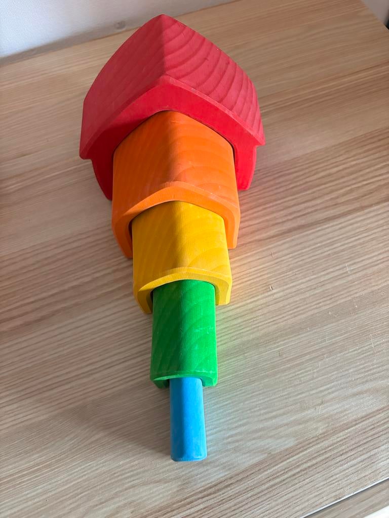 Grimm's Houten huisje Speelgoed, Ophalen of Verzenden, Zo goed als nieuw