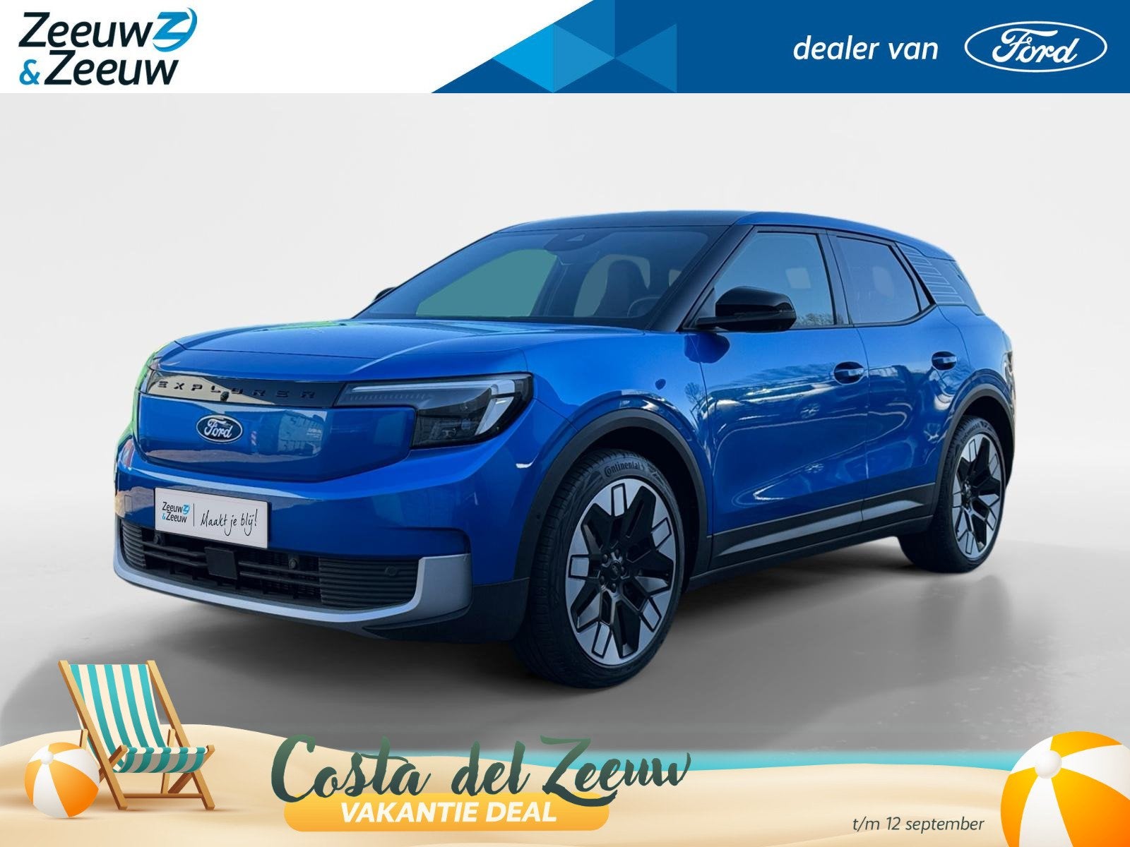 Ford Explorer Premium Extended Range RWD 77 kWh | DEMO | Pan, Auto's, Ford, Automaat, 12 maanden, Achterwielaandrijving, 495 min