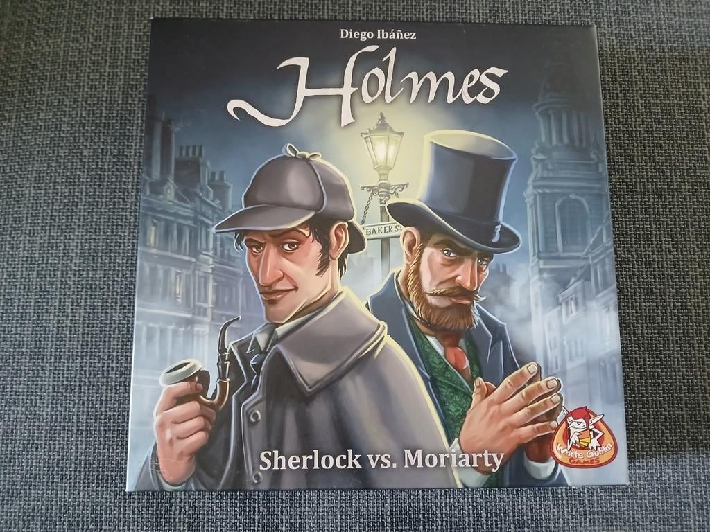 Holmes: Sherlock vs. Moriarty bordspel, Hobby en Vrije tijd, Gezelschapsspellen | Bordspellen, Een of twee spelers, Ophalen of Verzenden