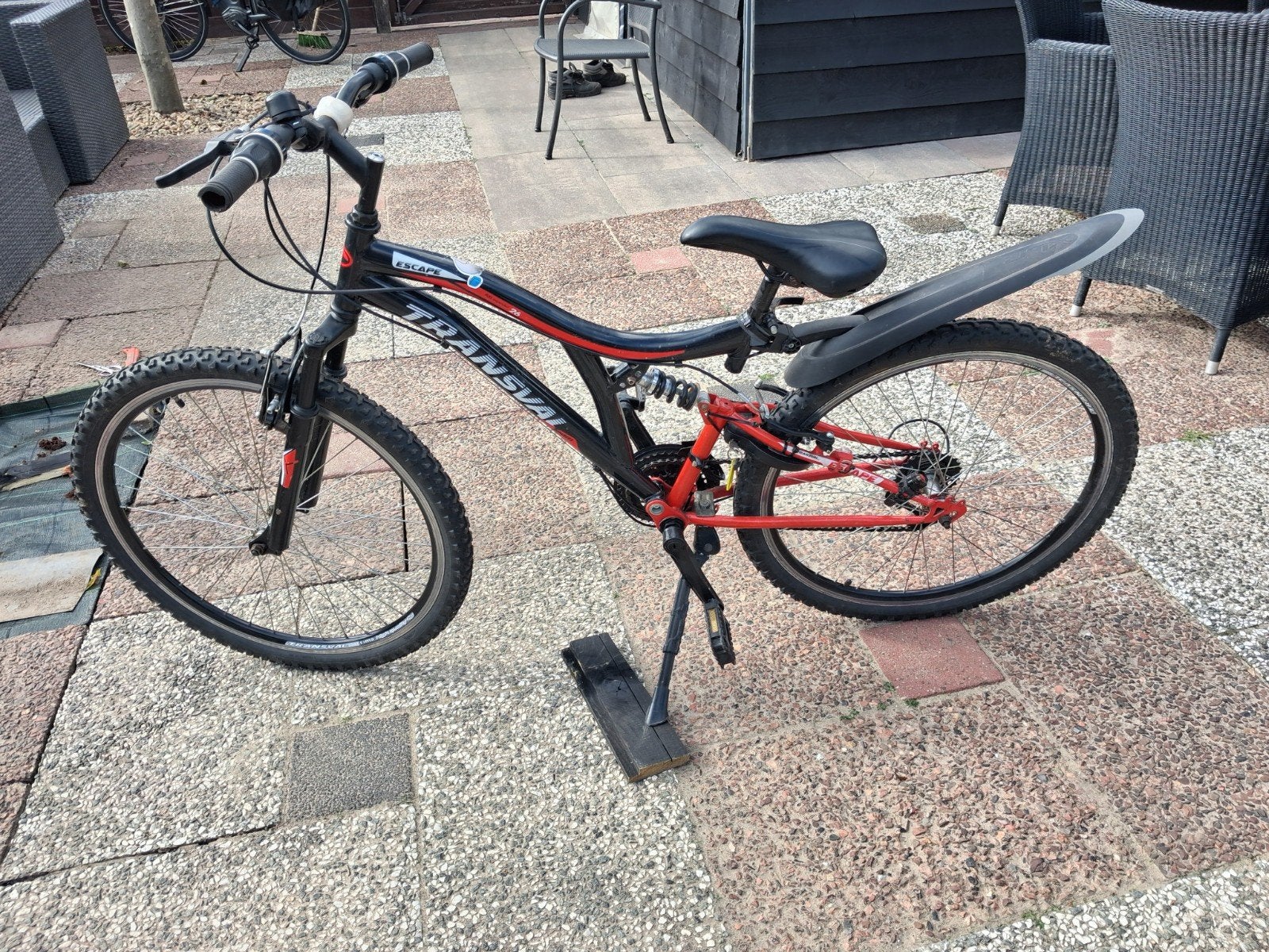 fiets 26 inch wielen banden zijn goed, Gebruikt, Velgrem, 45 tot 49 cm, Ophalen