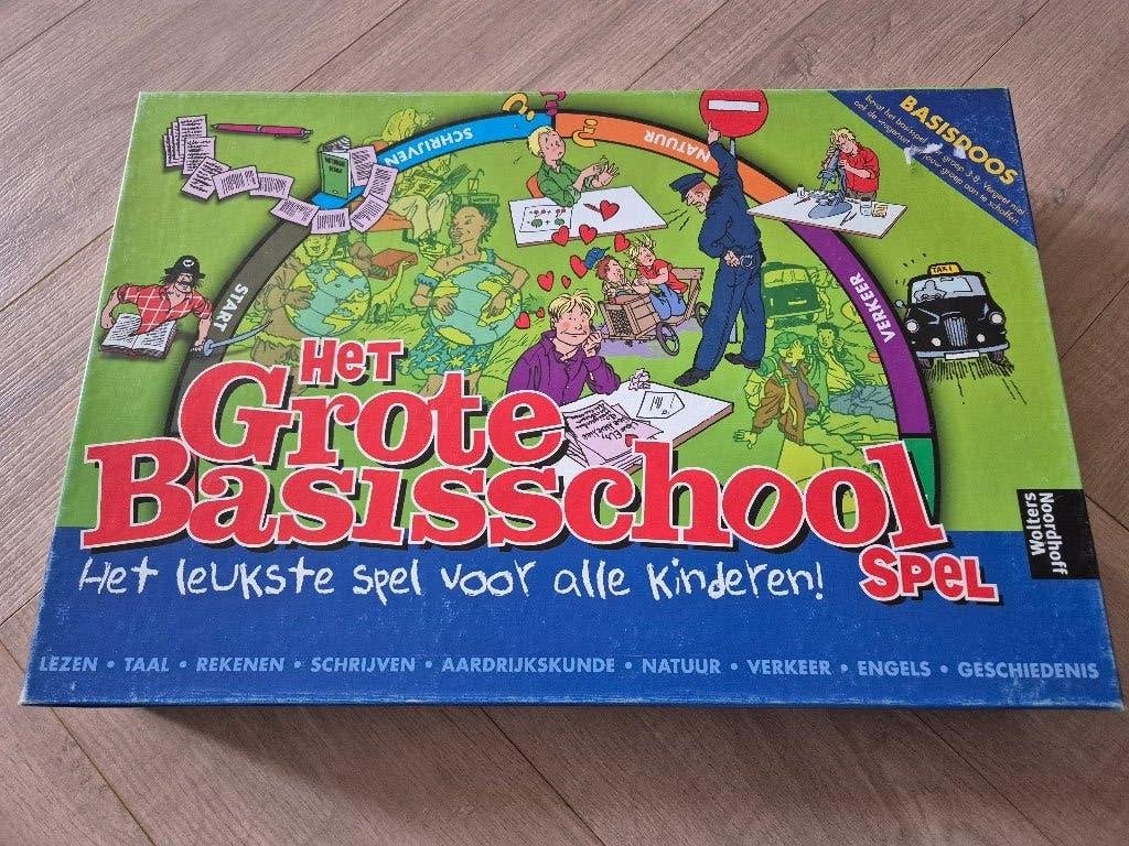 het grote basisschoolspel, Ophalen of Verzenden, Gebruikt
