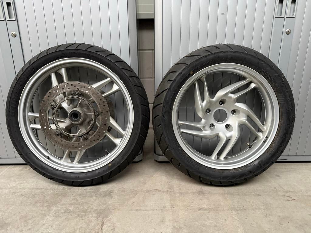 BMW R1200GS wielen met nieuwe banden, Ophalen of Verzenden, Gebruikt