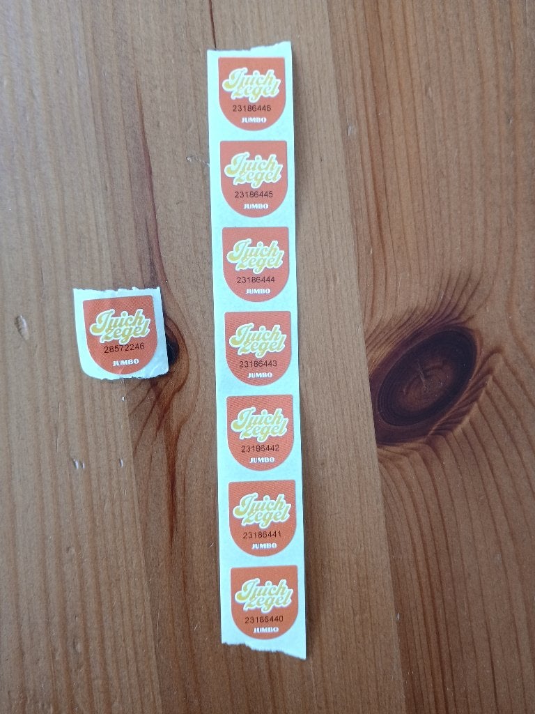 Juichzegels Jumbo, Jumbo, Ophalen of Verzenden